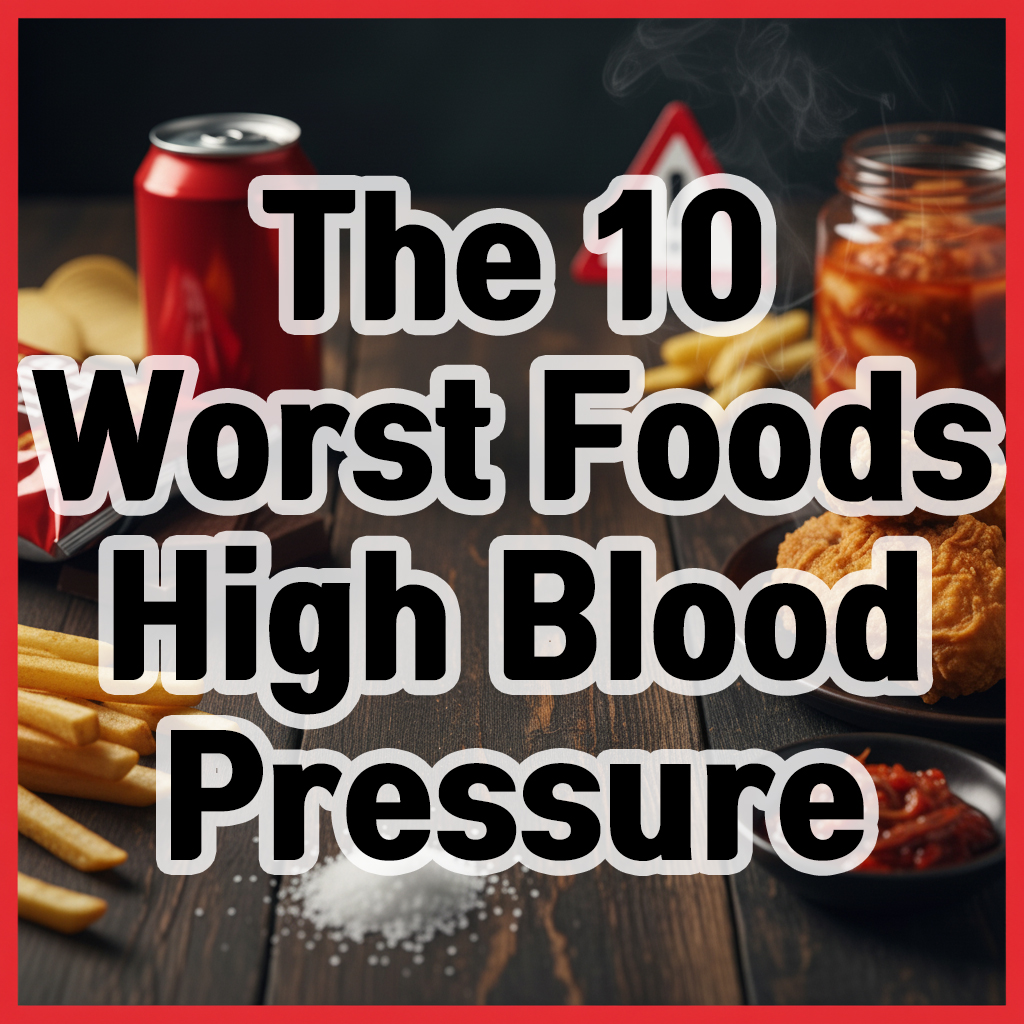 The 10 Worst Foods for High Blood Pressure